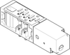 Vertical pressure shut-off plate - VABF-S1-2-L1D1-C - Festo Corporation