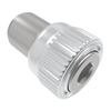 Captive Screw, M5 X 0.8, Press-in, 4 mm Hex Recess, Knurled Bright Knob - 47-99-436-20 - Southco