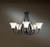 101455-07-G22 Mid. Chandeliers-Glass Up - 365032 - Capital Lighting, Inc.