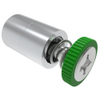 DZUS® Tech Line, Press-in, 10.3 mm Fastened Stud Projection, 0.9mm Min. Outer Panel, #2 Phillips Recess, Green Knob, Bulk Packaged - D9-52-1313-K014 - Southco