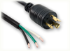 LOCKING NEMA L5-20P to ROJ HOME // Power Cords // High Voltage Power Cords // Locking Blade Power Cords - 4815.072 - Quail Electronics