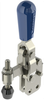 140 LB CAP Vertical Toggle Clamp with Straight Base & Solid Arm - 70005 - Jergens, Inc.