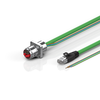 ZK7906-AG00-Axxx | ENP cable, PUR, 3 G 1.5 mm² + (1 x 4 x AWG22), drag-chain suitable, key 3 (user-defined voltage) -  - Beckhoff Automation LLC