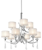 Mid. Chandeliers-Drum Shades - 391814 - Light Center (The)
