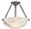 N3903-PW Three Light Semi Flush - N3903-PW - Minka Group
