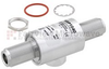 Type N F/F In/Out Bulkhead Coaxial RF Surge Protector, DC - 2.4GHz, DC Pass, 50W, IP67, 18kA, Gas Discharge Tube -- FMSP1040 - Image