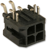 Connector, Header, 4Pos, 2Row, 3Mm; Product Range Molex - 29X2020 - Newark, An Avnet Company