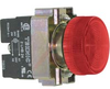 Pilot Light, LED Red, Metal, 22mm, 110VAC - 70156715 - Allied Electronics, Inc.