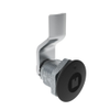 Quarter-Turn Cam Latch, 7 mm Square Recess, 10mm  Grip, Sealed, Zinc Alloy, Powder Coat, Black - E5-2-045-021 - Southco