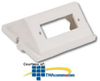 Hubbell Infin-e-Station SC Angled - 1 Duplex - IM1SCA15 - TelephoneStuff.com