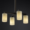 CLD-8920-10-DBRZ Mid. Chandeliers-Glass Down - 671085 - Capital Lighting, Inc.