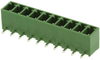 Terminal Block Header, Right Angle, 10 Position, 3.81Mm; Gender Multicomp Pro - 54T7660 - Newark, An Avnet Company