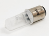 35 Watt, 120 Volt T4 Frosted Halogen DC Bayonet Bulb -- B613032 - Image