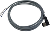 Female M12 Cordset, Right Angle, 4 Position, 2M; Connector Type A Telemecanique Sensors - 63W4891 - Newark, An Avnet Company
