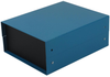 Enclosure, Instrument, Steel, Blue; Enclosure Type Hammond - 98F3483 - Newark, An Avnet Company