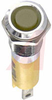 Indicator,Pnl-Mnt;LED IND 5MM 24VDC YELL, BRIGHT CHROME - 70011626 - Allied Electronics, Inc.