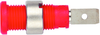 Test Jack, 2Mm, 10A, Solder, Red; Gender Pomona - 55X2258 - Newark, An Avnet Company