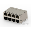 Modular/Ethernet Connector (RJ45) Jacks With Magnetics - 17-2496739-1-ND - DigiKey