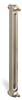 Aluminum Liquid Level Gage with Shut-Off, 12” Centerline, Back Mount 1/2