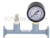 WR-34 Waveguide Pressurizing Section 4.25 Inch Length with UG-1530/U Square Cover Flange from 20 GHz to 33 GHz -- FMWSP1002 - Image