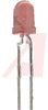 LED; Red;30mcd;0.115In.Dia.;T-1;90mA If;2.4V Vf;45deg;635nm;Non-Diffus - 70157891 - Allied Electronics, Inc.