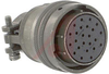 connector,straight plug w/cable clamp,class e,size 20,24 #20 solder socket cont - 70011133 - Allied Electronics, Inc.