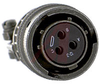 connector,metal circular,str plug w/cable clamp,size 12,3#16 solder socket cont - 70143355 - Allied Electronics, Inc.