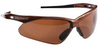 Jackson Safety Nemesis V30 Polycarbonate Standard Safety Glasses Polarized Brown Lens - Brown Frame - Wrap Around Frame - 036000-28637 - 036000-28637 - R. S. Hughes Company, Inc.