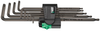 L-Key Set, Long, 9Pcs; Kit Contents Wera - 56AC7447 - Newark, An Avnet Company