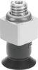 Vacuum suction cup - VAS-10-M5-NBR - Festo Corporation