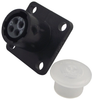 Circular Connector, Receptacle, Size 8, 4 Position, Box; Product Range Souriau-Sunbank/eaton - 14P5000 - Newark, An Avnet Company