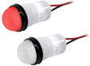 .688 Dia (17.5Mm) Red Led Panel Mount Indicator With Semi Dome Flex Voltage Wire Leads Rohs Compliant Vcc (Visual Communications Company) - 02AH9198 - Newark, An Avnet Company