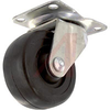 Enclosure,Casters,Med-Duty,700Lb WeightCap,Swivel,3in Dia,Black,Mtg Hdwr Incl - 70167184 - Allied Electronics, Inc.