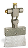 Valve Brush, 2 1/4” X 3/8” Flat Nylon, 1/4” OD Tube Inlet - B309-1X00 - Oil-Rite Corp.