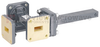 50 dB WR-51 Waveguide Crossguide 3 Port Coupler with Square Cover Flange from 15 GHz to 22 GHz in Bronze - FMWCT1011 - Fairview Microwave Inc.