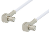MCX Plug Right Angle to MCX Plug Right Angle Cable 60 Inch Length Using RG196 Coax, RoHS - PE3301LF-60 - Pasternack