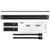 AX104591-CAT 6 KeyConect Coupler Patch Panel, 48 Port, 1U, UTP -- CAT 6 KCONN Coupler PP 48 1U - Image