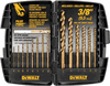 14-Pc. Cobalt Pilot Point&reg; Drill Bit Set up to 3/8" -- DW1263 - Image