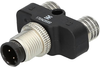 Y splitter Weidmüller SAI-Y-4-4/2-4 M12/8 - 1783420000 - Automation24, Inc.