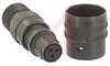 connector,metal circ,straight plug,class a,size 8,3 #20 solder socket cont,olive - 70011025 - Allied Electronics, Inc.