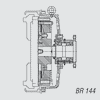 Kuesel Universal Joint Shaft Coupling -- BR 144 - Image