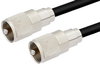 UHF Male to UHF Male Cable 36 Inch Length Using RG8X Coax - PE33293-36 - Pasternack