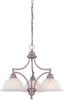 Light Kitchen Chandelier - F1648/3BS - Murray Feiss Lighting