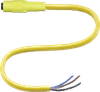 Female connector - V3-GR-YE2M-PUR - Pepperl+Fuchs SE