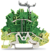 Double-deck terminal block - Ground terminal block -- 2000-2237 - Image