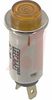 Indicator,Pnl-Mnt;Light;Amber;Incandescent;1/2 in.;28 V;0.04 A;Nickel;Brass - 70214012 - Allied Electronics, Inc.