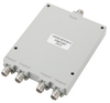 4 Way Power Divider SMA Interface from 2 GHz to 26.5 GHz Rated at 20 Watts - FMDV1067 - Fairview Microwave Inc.