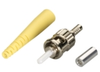 Fiber Optic Connector, Ceramic Ferrule, ST Single-Mode Simplex, 126-&mu;m/2.0-mm - FOT201 - Visual Sound, Inc.