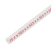 HST540 Series High Adhesive Flow Dual Wall Heat Shrink, Clear/Red, 22-8 Ga, 4:1 Shrink Ratio, 48