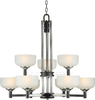 2520-09-40 Mid. Chandeliers-Glass Up - 413661 - Capital Lighting, Inc.